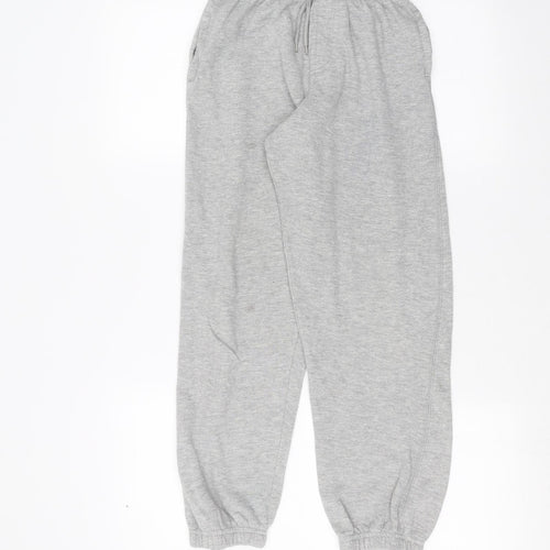 Rebel Girls Grey   Sweatpants Trousers Size 11-12 Years