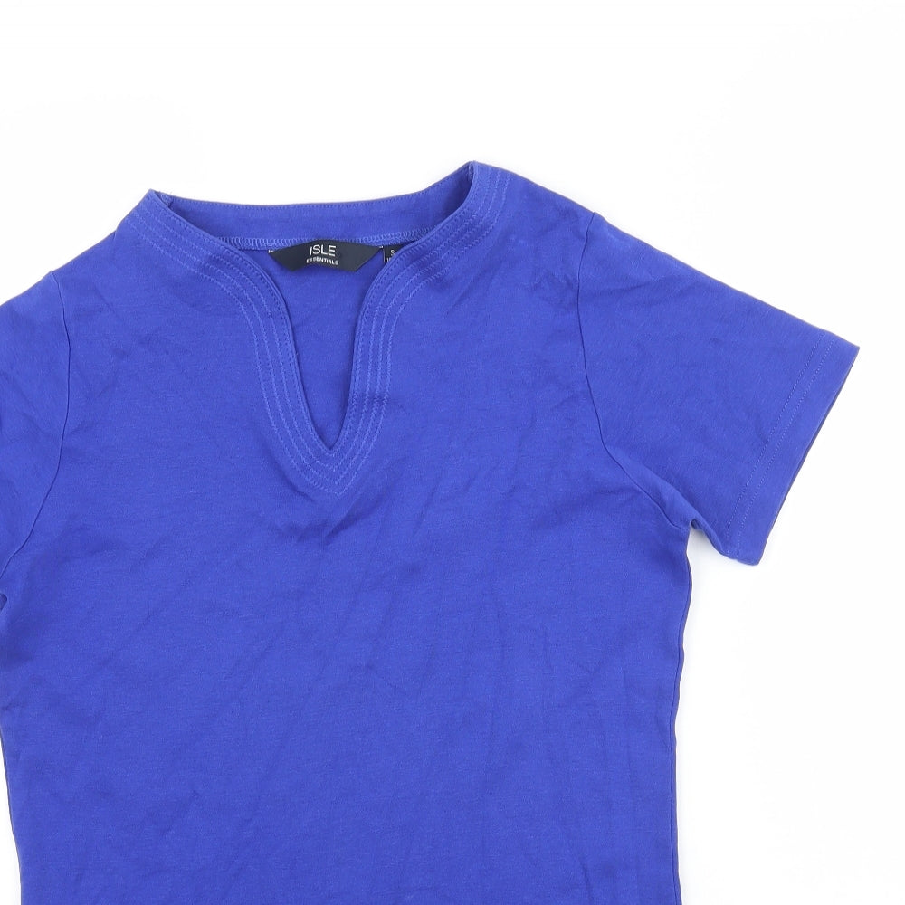 Edinburgh Woollen Mill  Womens Blue   Basic T-Shirt Size S