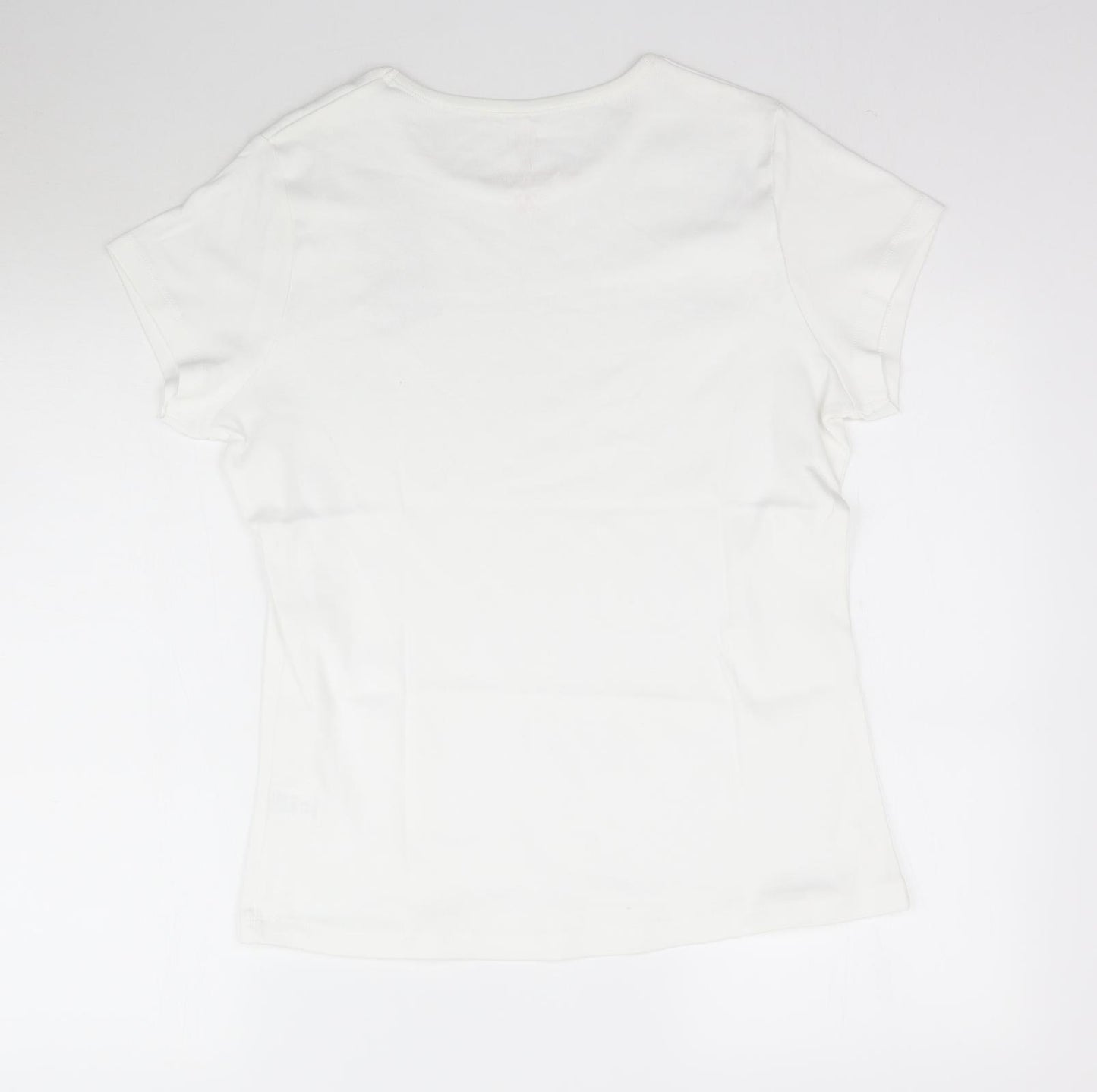 TU Womens White   Basic T-Shirt Size 18