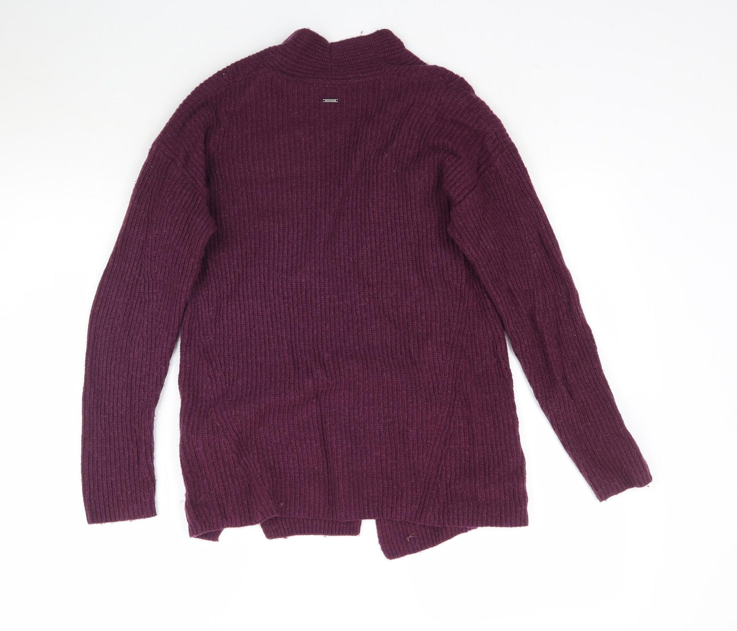 White Stuff Womens Purple  Knit Cardigan Jumper Size 10