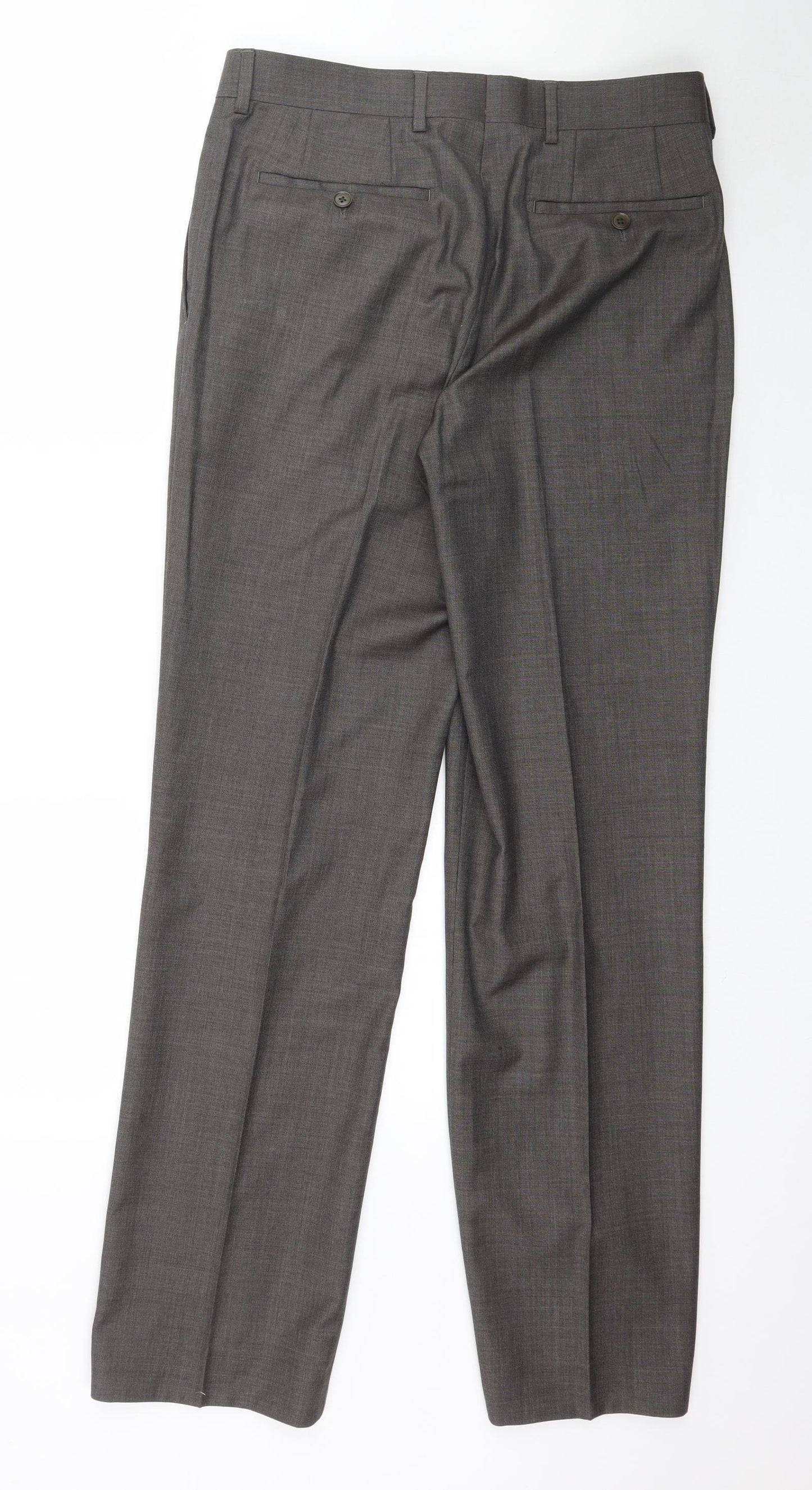 NEXT Mens Grey   Trousers  Size 32 L34 in