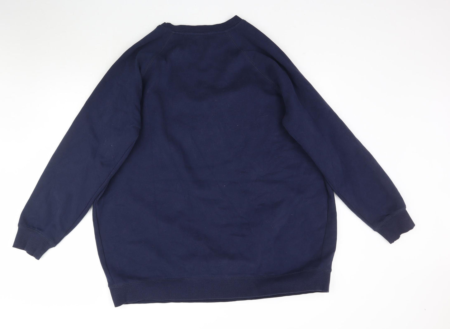 NEXT Womens Blue   Pullover Sweatshirt Size 20  - Christmas Pudding