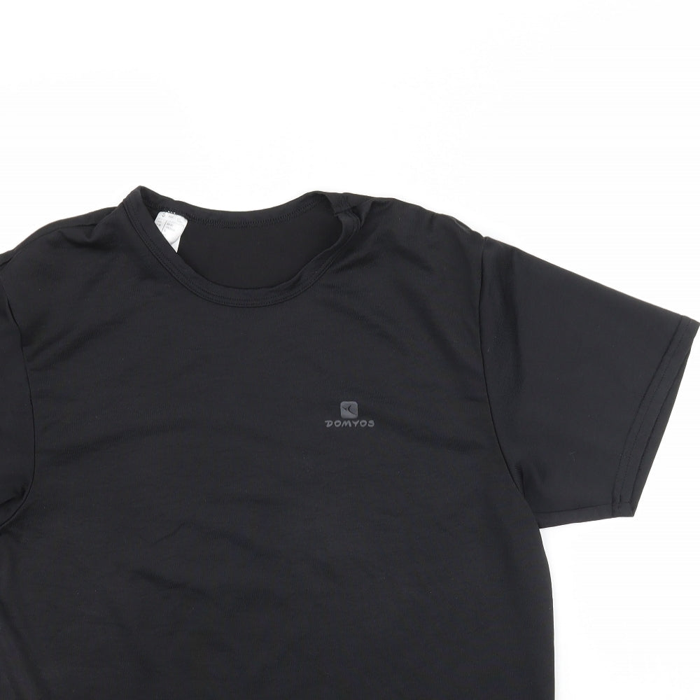 DECATHLON Mens Black   Basic Casual Size XS