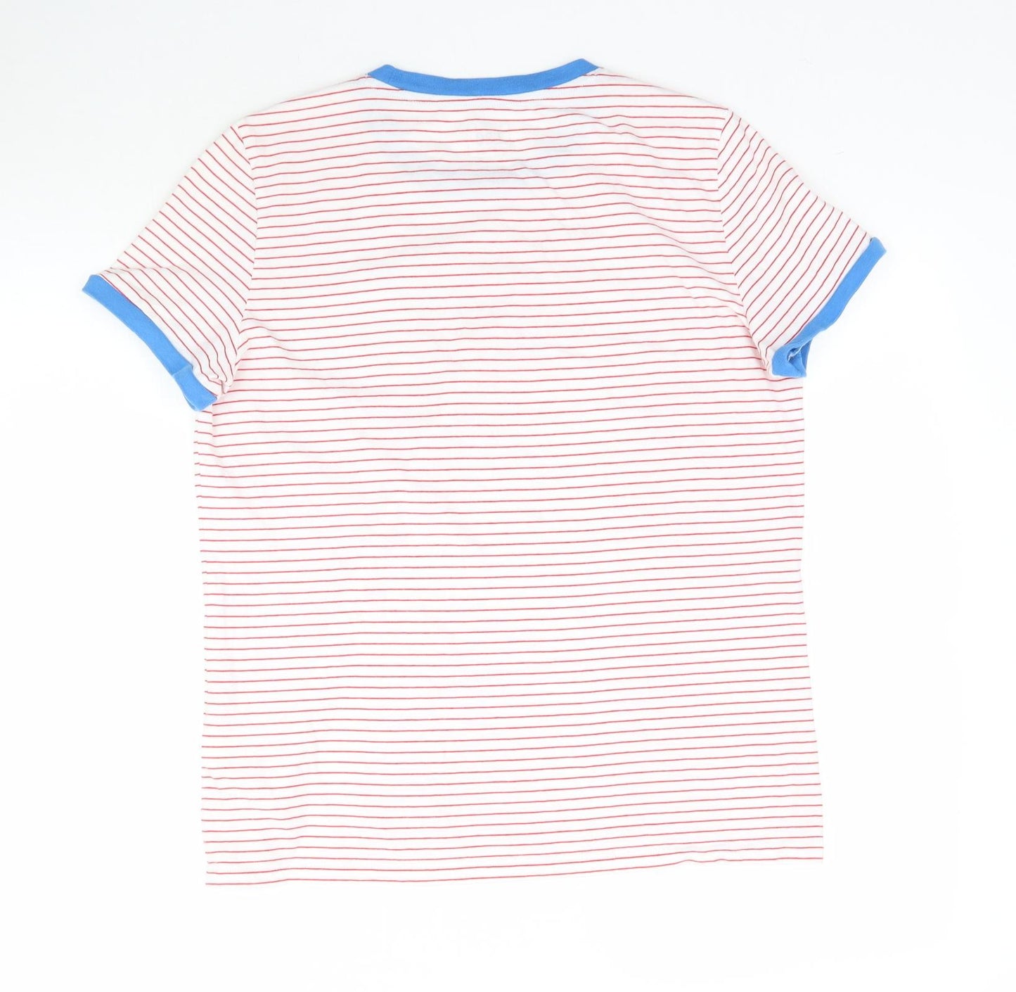 Lee Womens Multicoloured Striped  Basic T-Shirt Size L