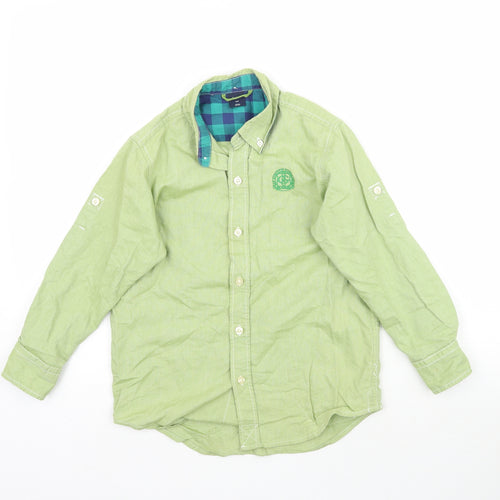 Gap Boys Green   Basic Button-Up Size S