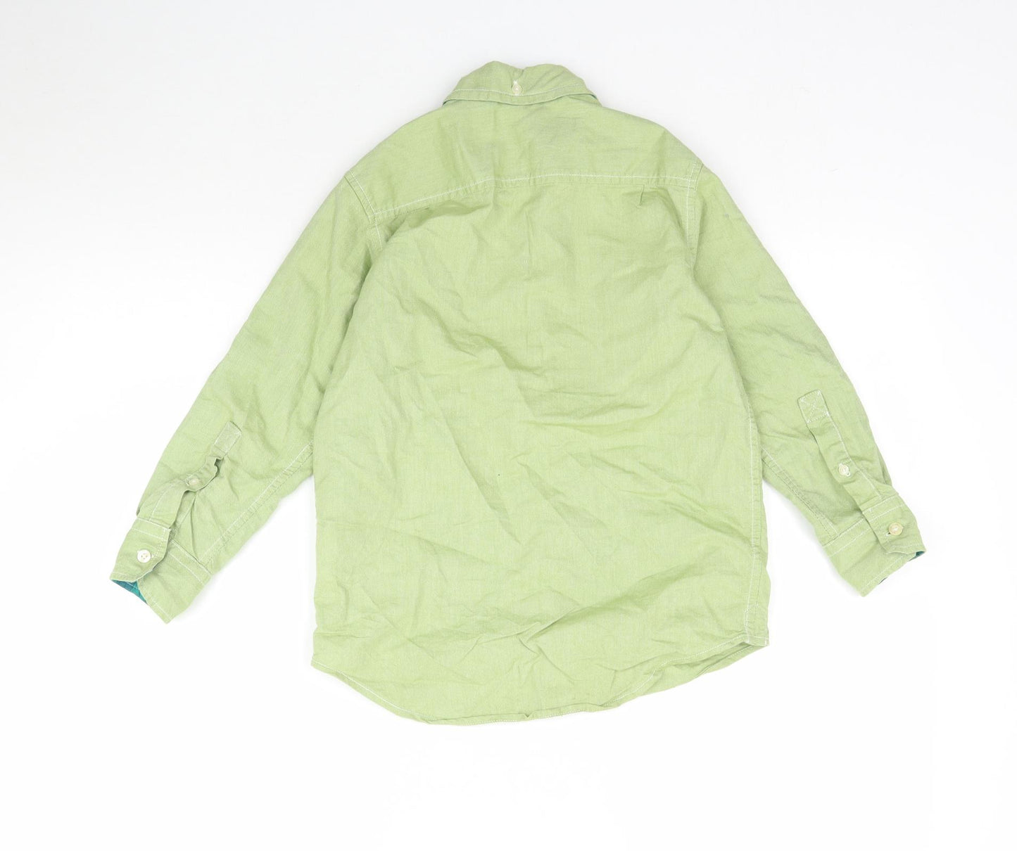 Gap Boys Green   Basic Button-Up Size S