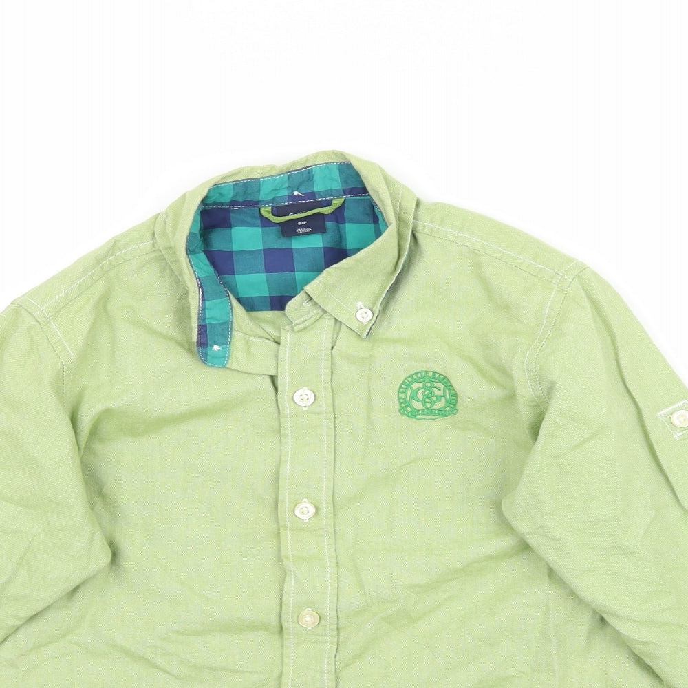 Gap Boys Green   Basic Button-Up Size S