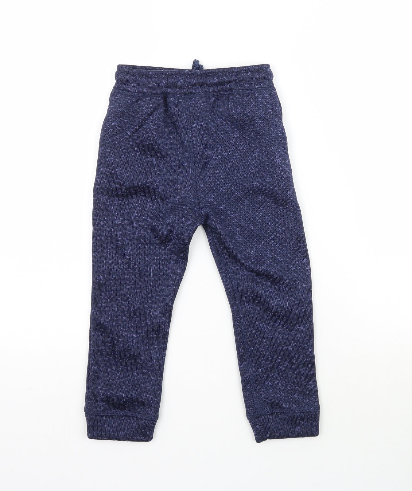 TU Boys Blue  Knit Jogger Trousers Size 3-4 Years