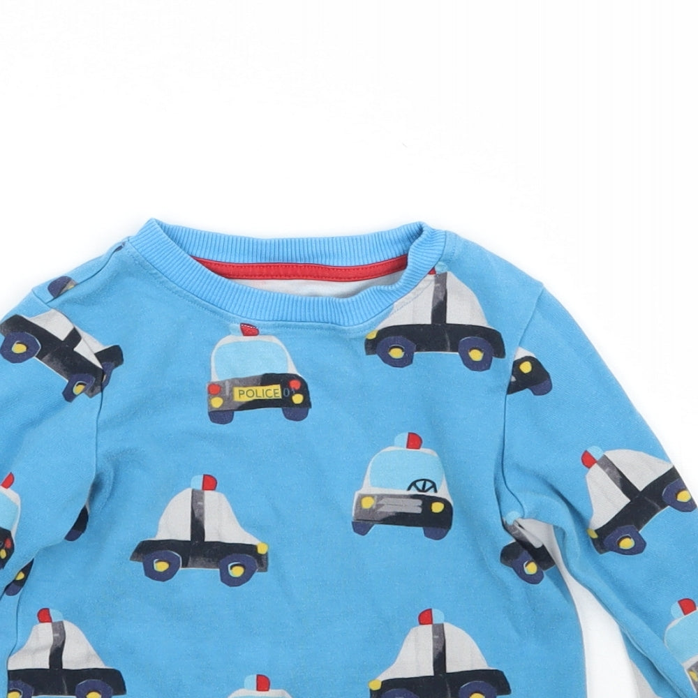 NEXT Boys Blue    Pyjama Top Size 2-3 Years  - Police Car