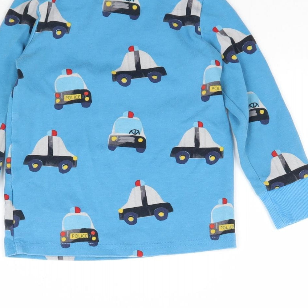 NEXT Boys Blue    Pyjama Top Size 2-3 Years  - Police Car