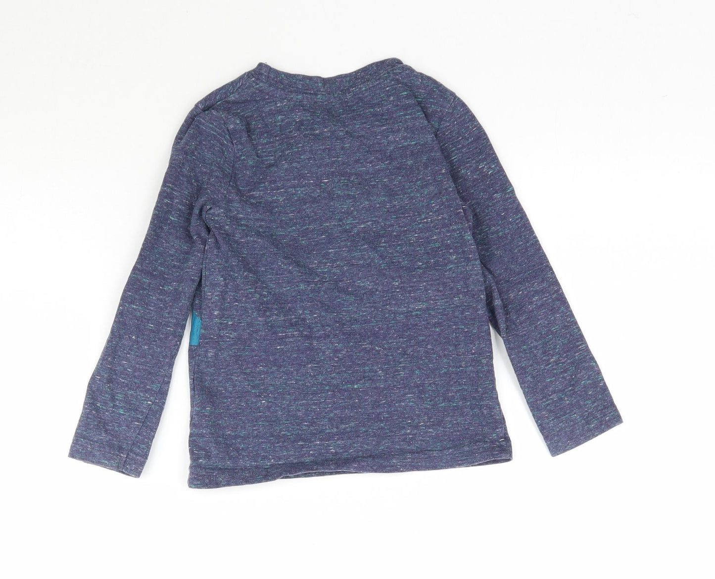 Nutmeg Boys Blue   Basic T-Shirt Size 18-24 Months  - Dinosaur