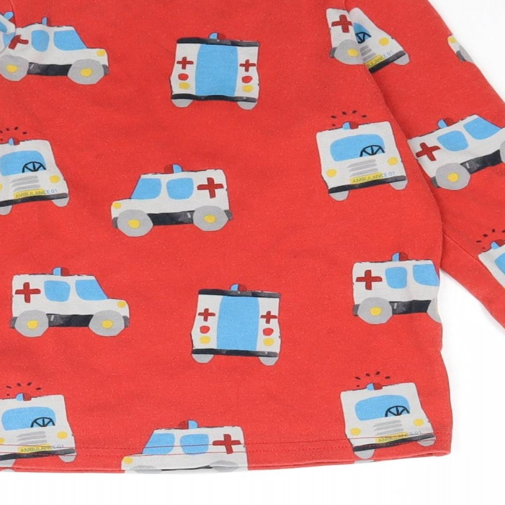 NEXT Boys Red   Basic T-Shirt Size 2-3 Years  - Ambulance Doctor