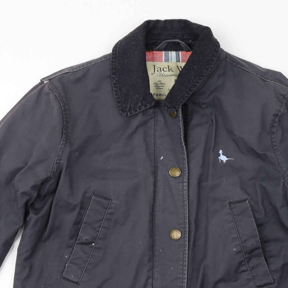Jack Wills Womens Blue   Pea Coat Coat Size 10