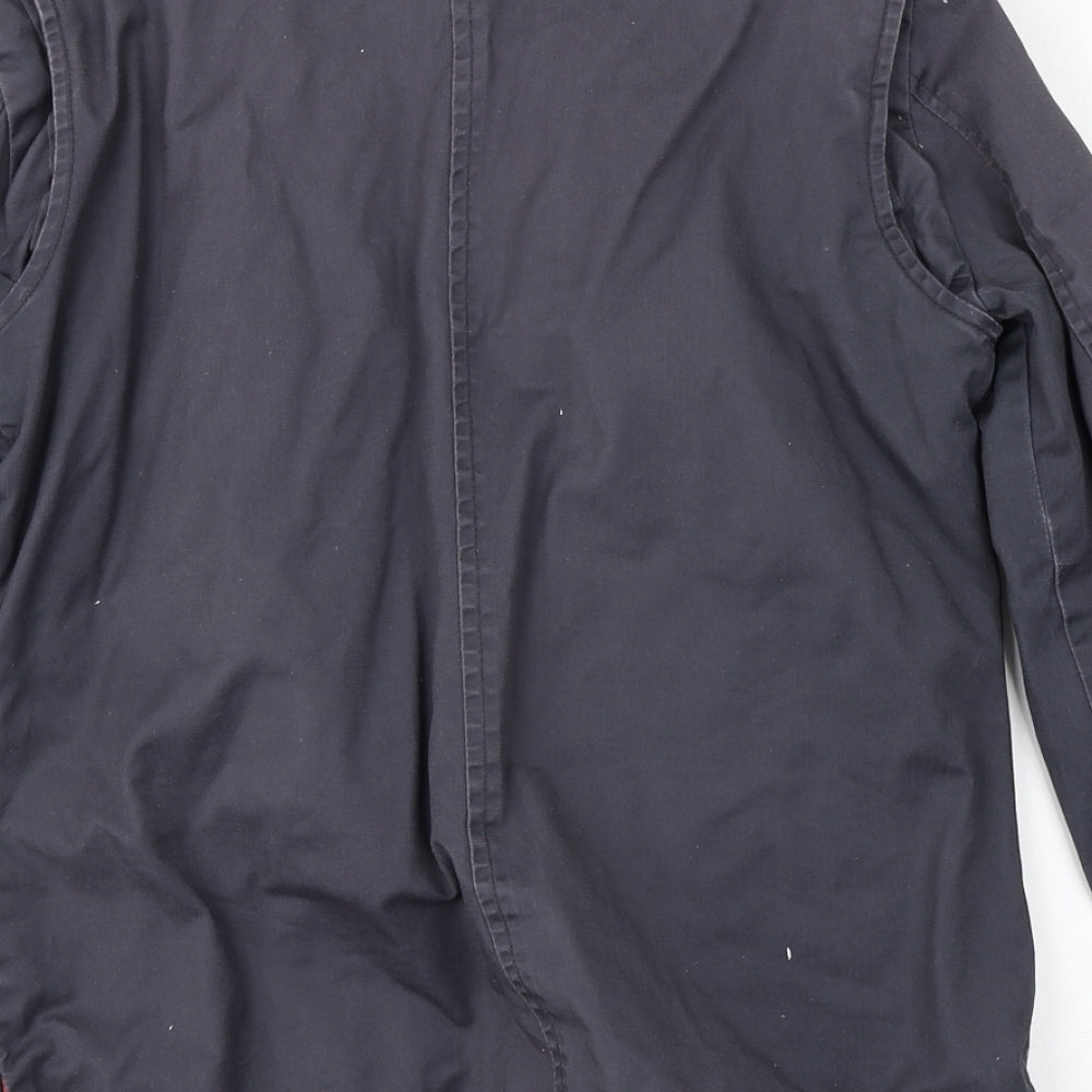 Jack Wills Womens Blue   Pea Coat Coat Size 10