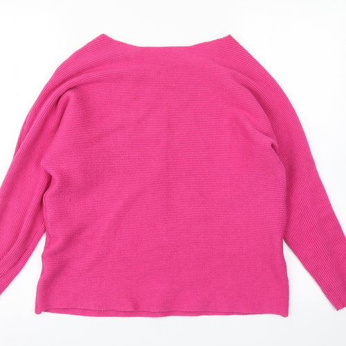 Nutmeg Womens Pink  Knit Pullover Jumper Size 8
