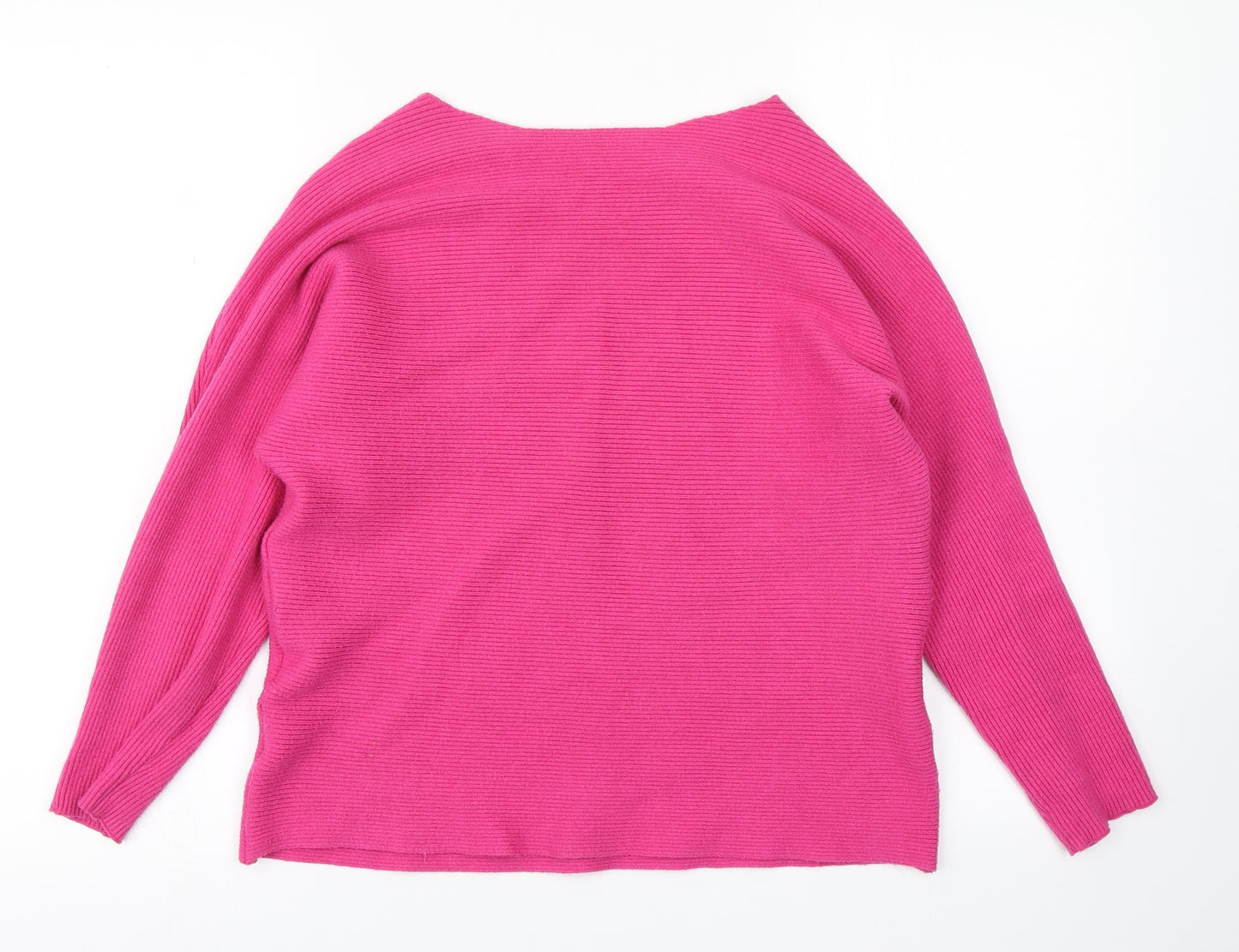 Nutmeg Womens Pink  Knit Pullover Jumper Size 8