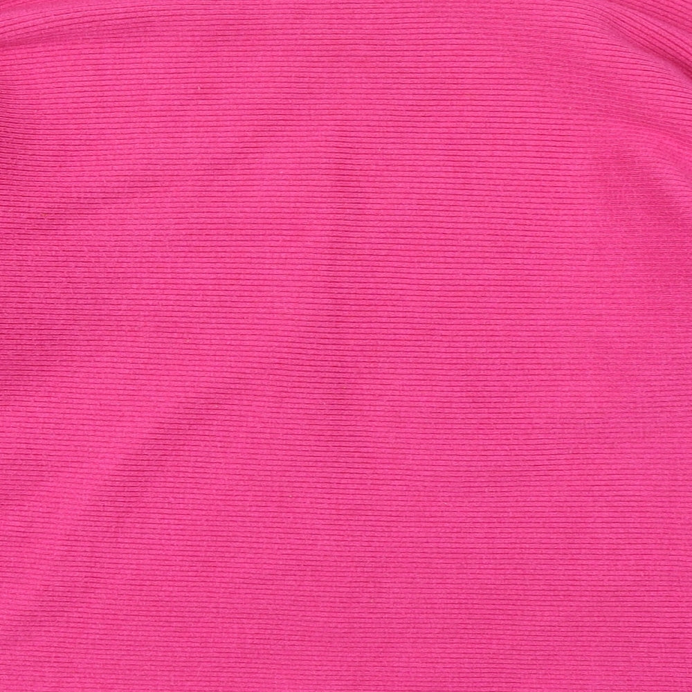 Nutmeg Womens Pink  Knit Pullover Jumper Size 8