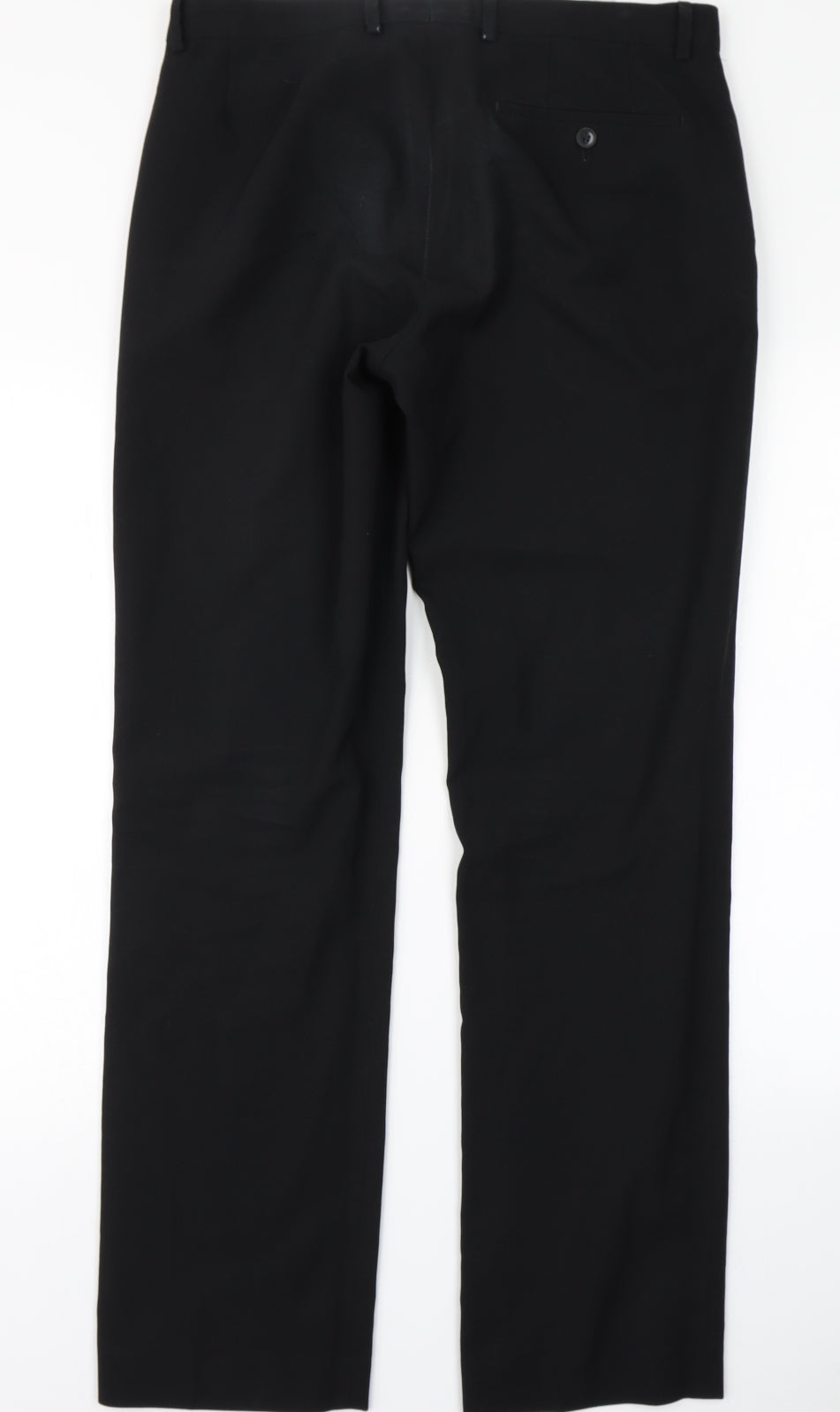 Papaya Mens Black   Dress Pants Trousers Size 32 in L33 in