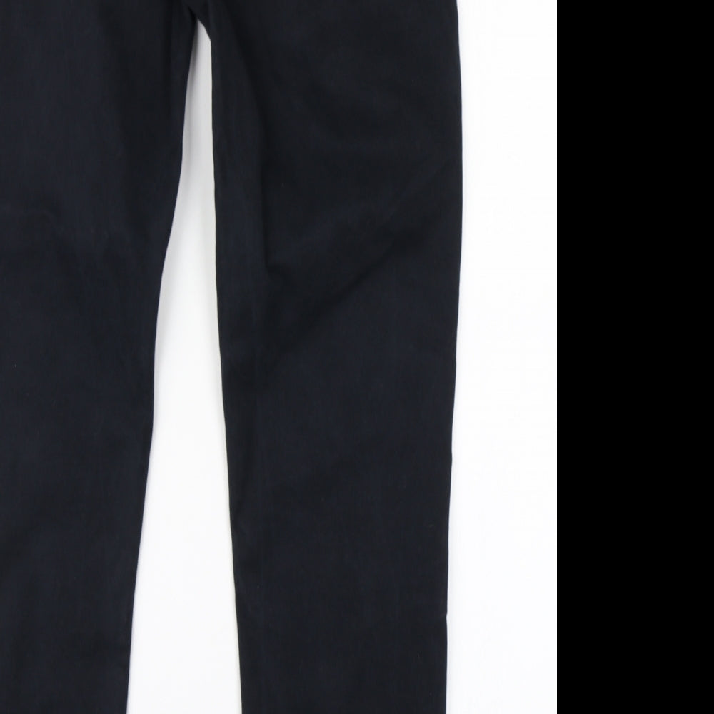 NEXT Mens Blue   Chino Trousers Size 32 in L30 in