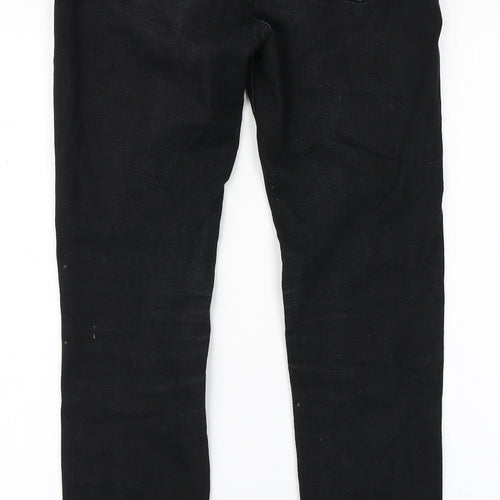 &Denim Mens Black  Denim Skinny Jeans Size 30 in L32 in