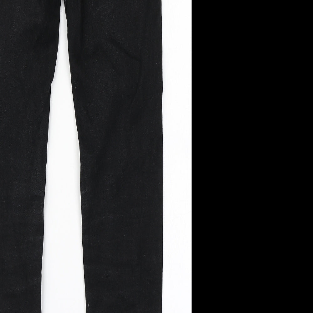 &Denim Mens Black  Denim Skinny Jeans Size 30 in L32 in