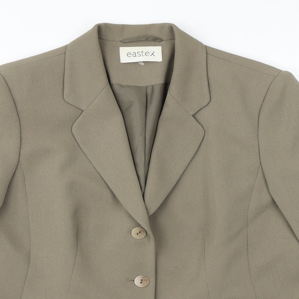 Eastex Womens Green   Jacket Blazer Size 12