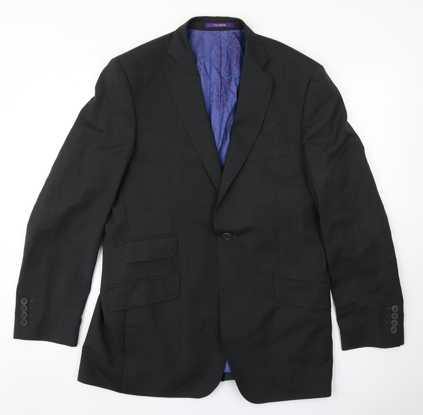 Ted Baker Mens Black   Jacket Blazer Size 40