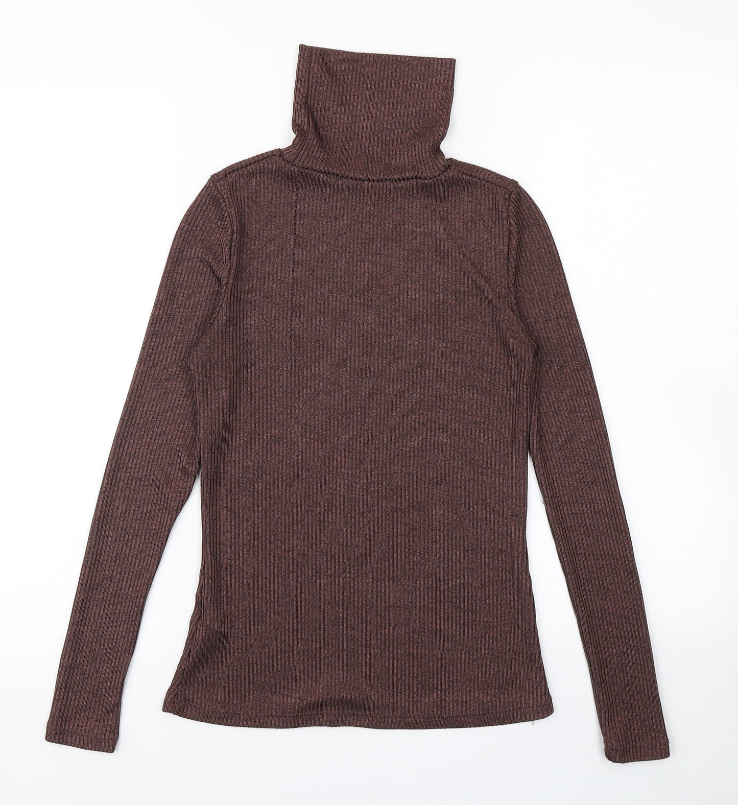 New Look Womens Brown  Knit Pullover Jumper Size 8