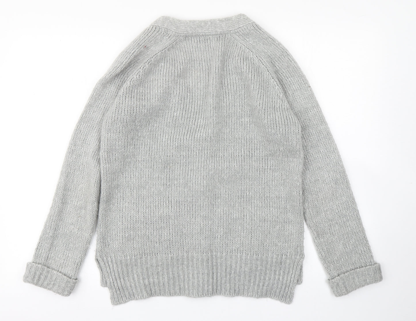Atmosphere Womens Grey  Knit Cardigan Jumper Size 8