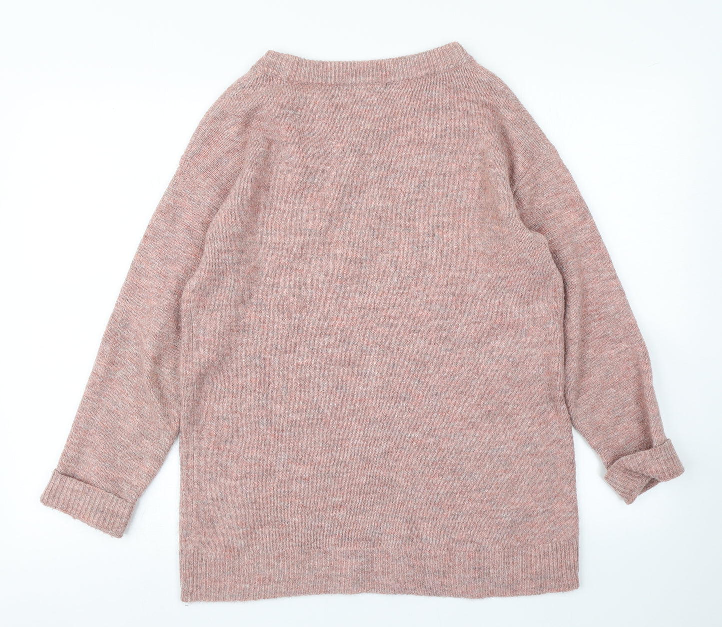 George Womens Pink  Knit Pullover Jumper Size S