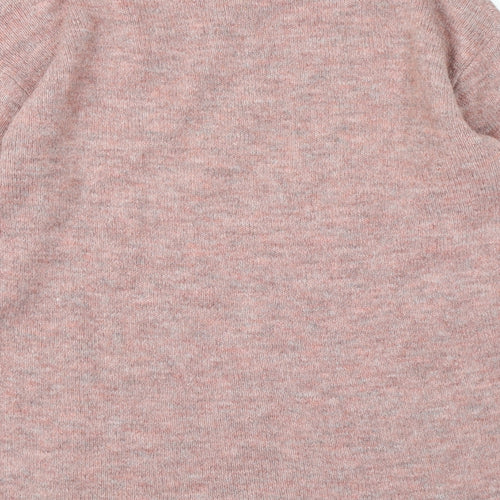 George Womens Pink  Knit Pullover Jumper Size S