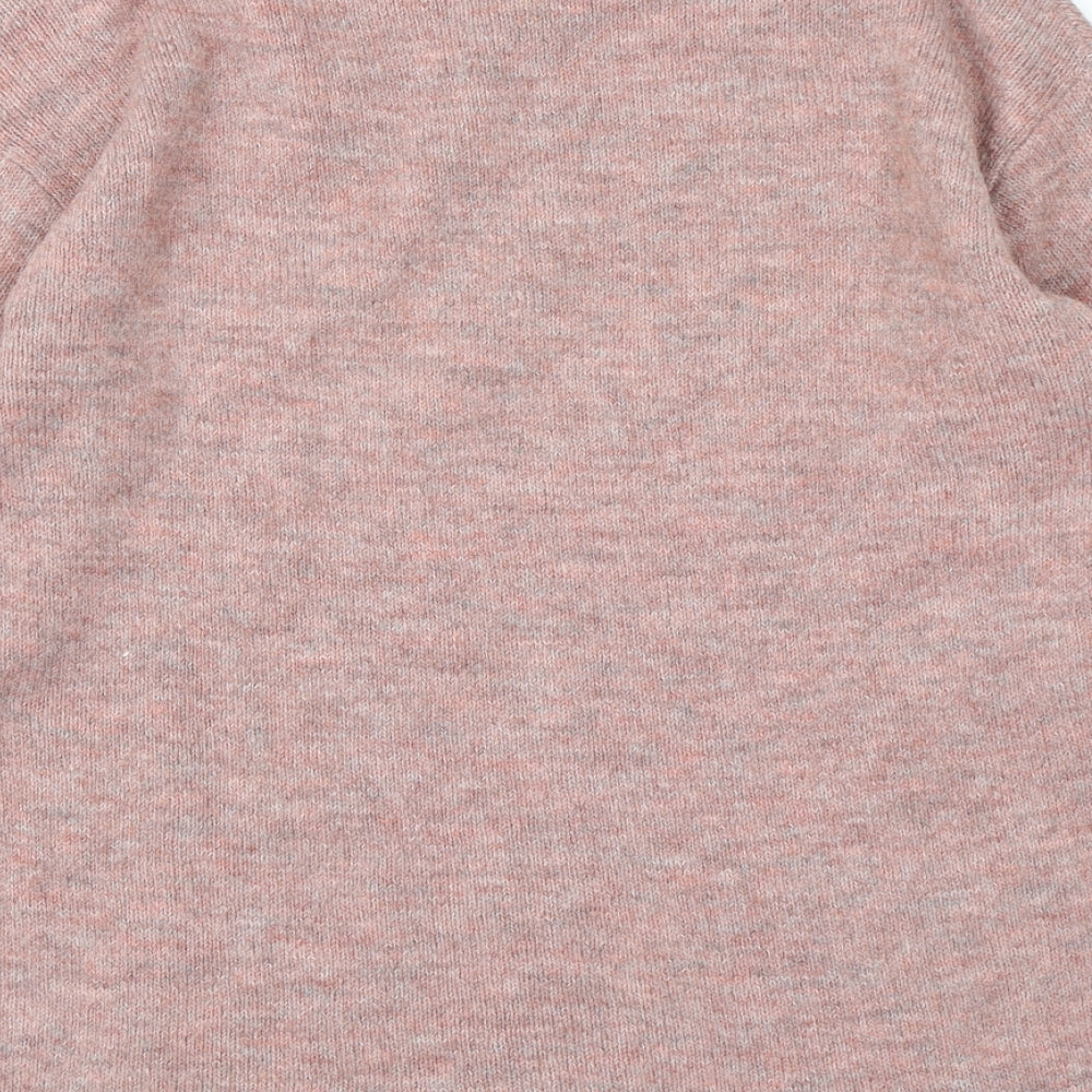 George Womens Pink  Knit Pullover Jumper Size S