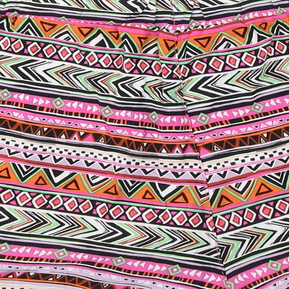 Atmosphere Womens Pink Striped  Hot Pants Shorts Size 8