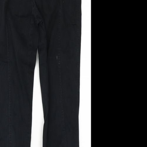 F&F Womens Black  Denim Skinny Jeans Size 10 L29 in