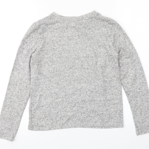 Primark Girls Grey   Basic T-Shirt Size 11-12 Years  - Harry Potter Hedwig Reversible sequins