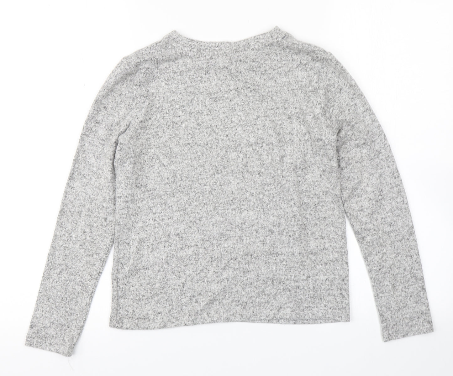 Primark Girls Grey   Basic T-Shirt Size 11-12 Years  - Harry Potter Hedwig Reversible sequins