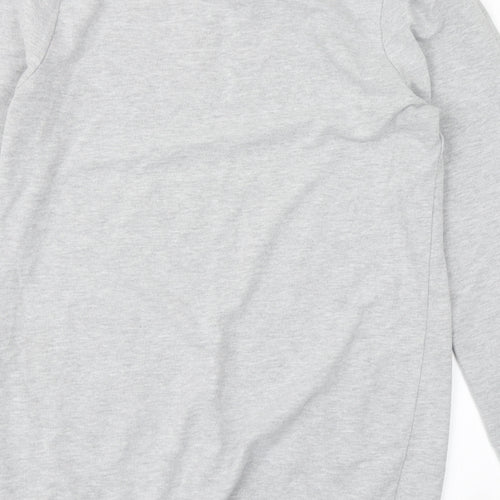 Denim CO Womens Grey   Pullover Sweatshirt Size 10  - Longline