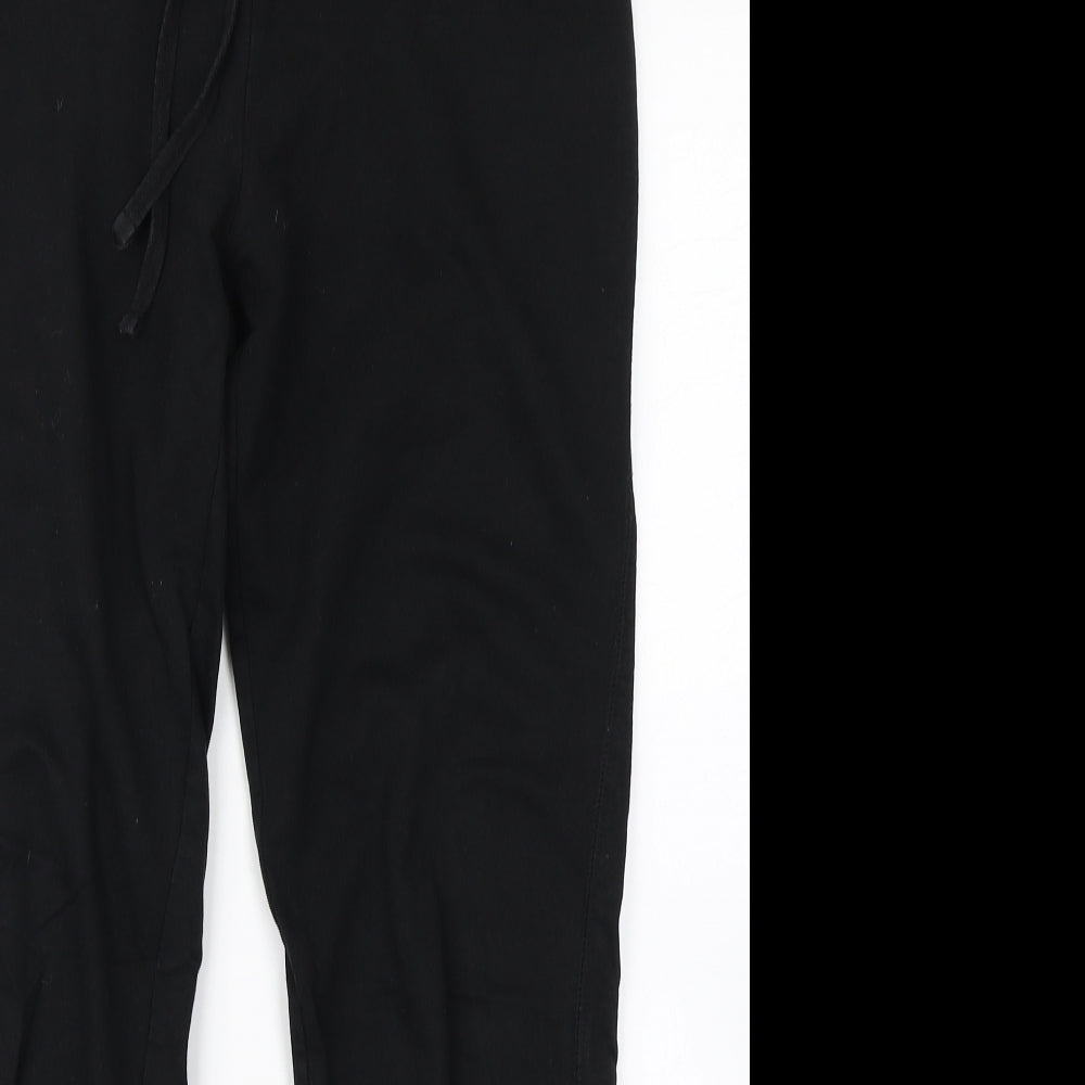 George Womens Black   Jogger Trousers Size 10 L26 in