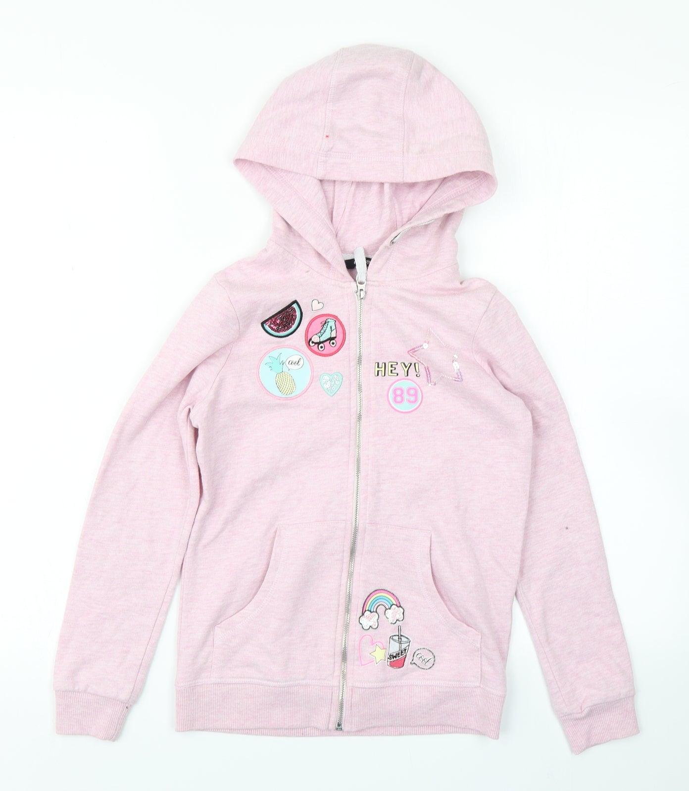 George Girls Pink   Track Jacket Jacket Size 8-9 Years