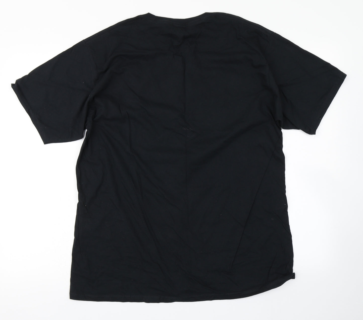Vintage 1999 Mens Black    T-Shirt Size L