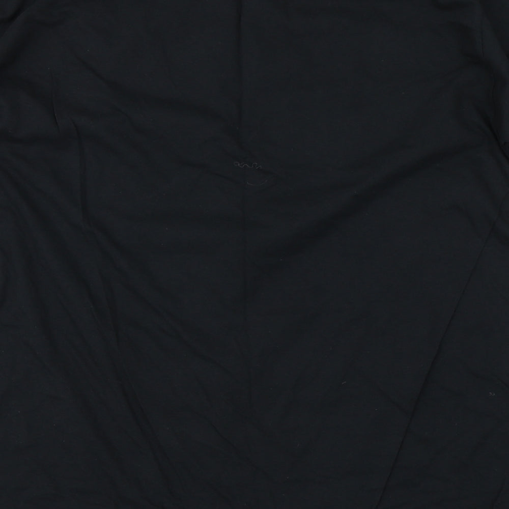 Vintage 1999 Mens Black    T-Shirt Size L