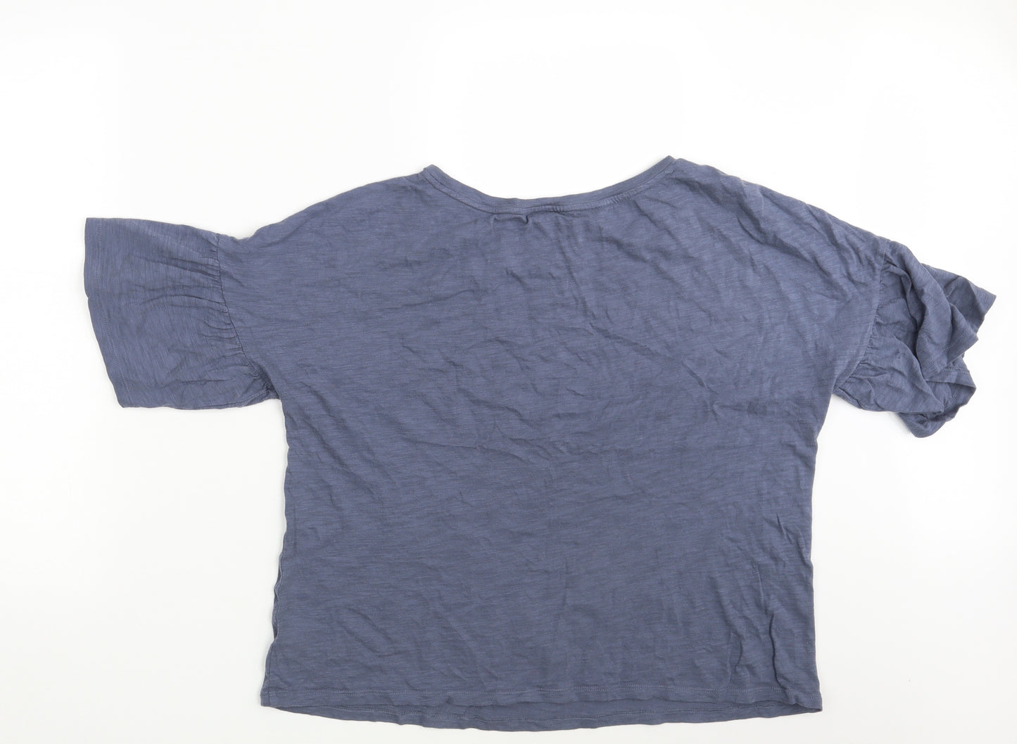 Gap Womens Blue   Cropped T-Shirt Size L