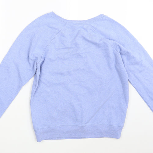 M&S Womens Blue   Pullover Jumper One Size