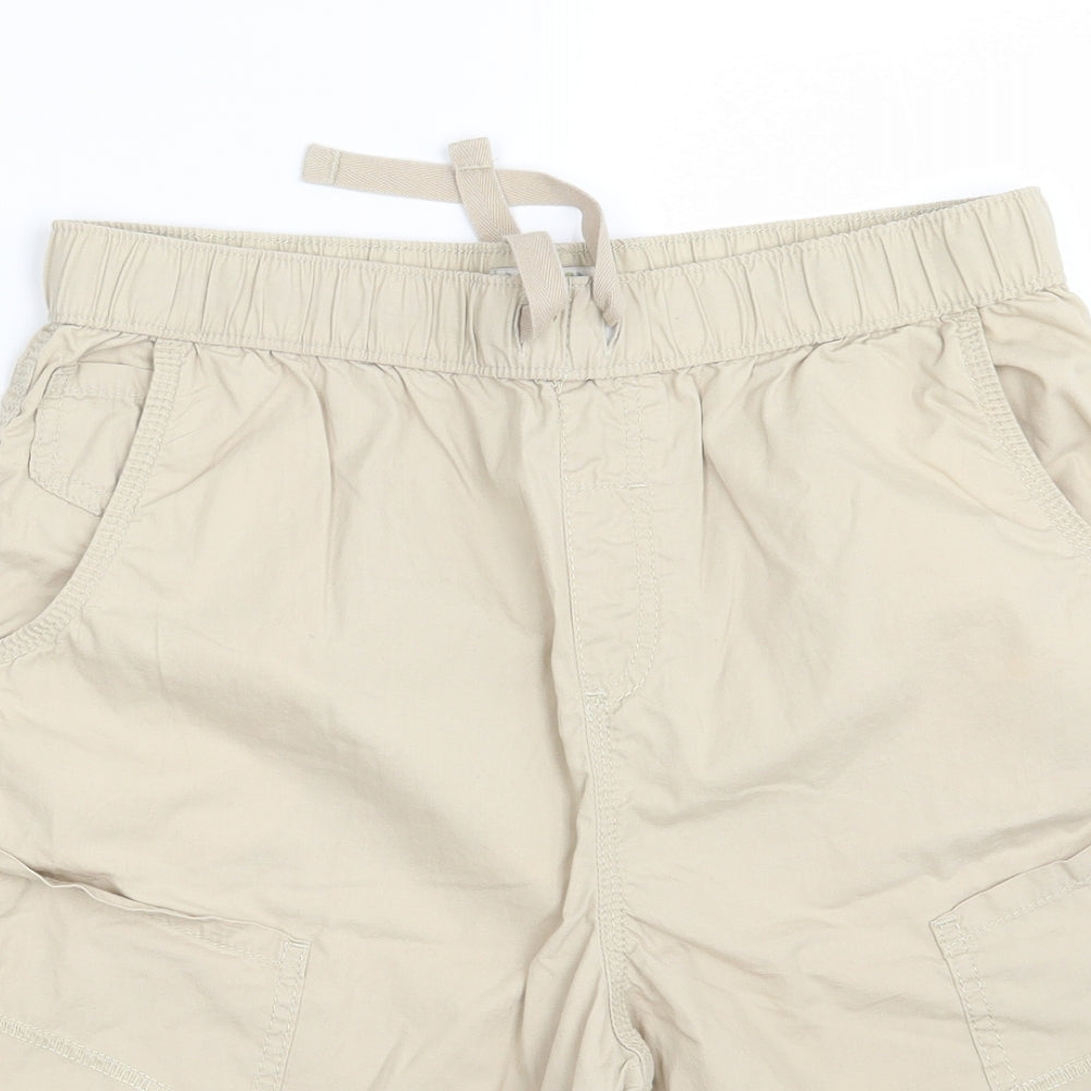 M&S Boys Beige   Sweat Shorts Size 12 Years