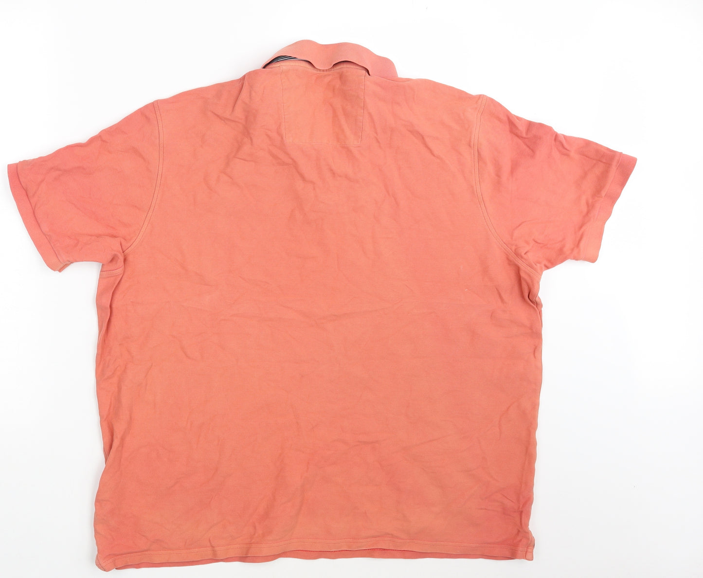 M&S Mens Orange    Polo Size 2XL