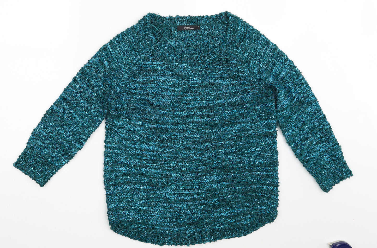 BM Womens Green   Pullover Jumper Size S