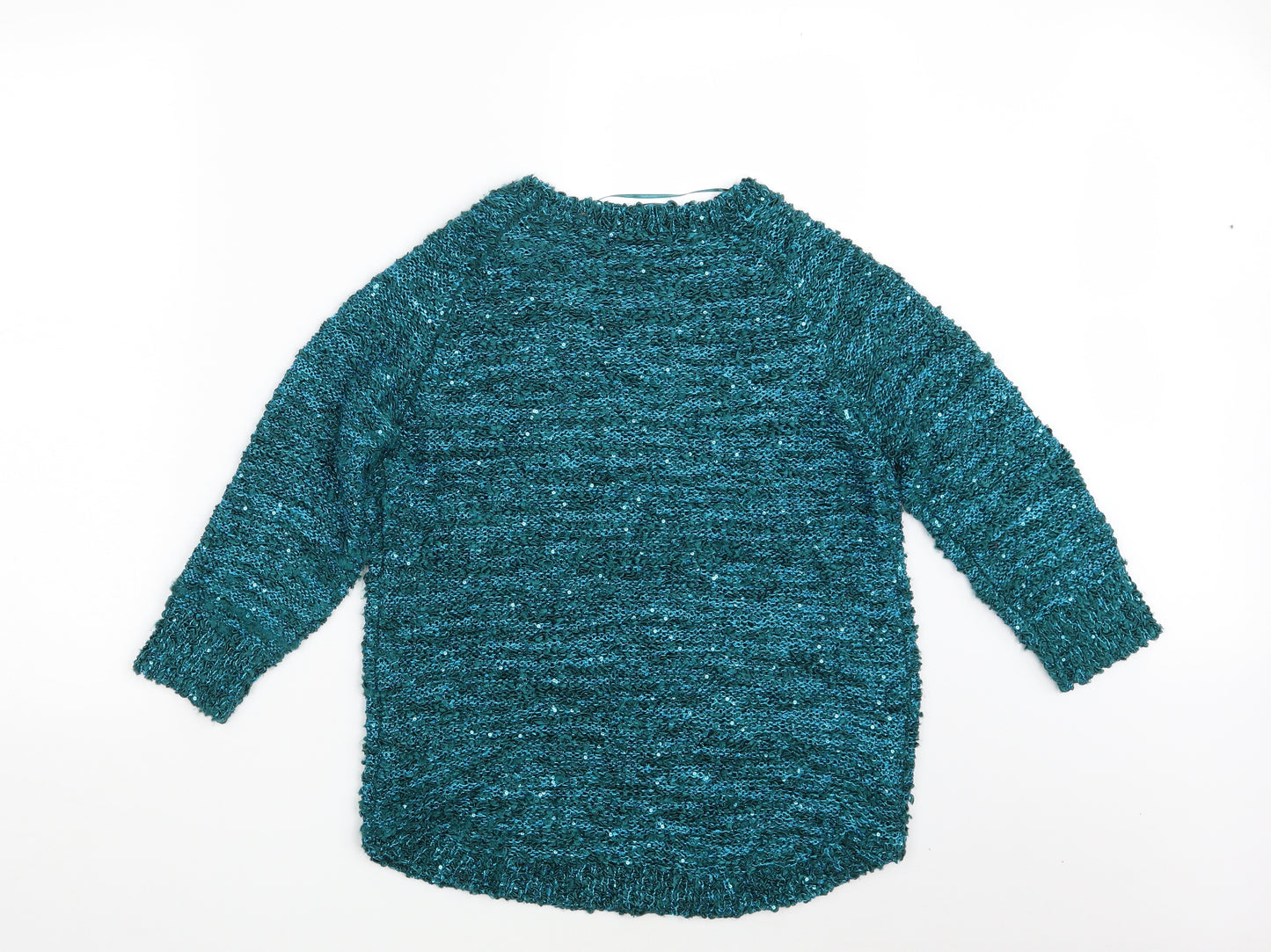 BM Womens Green   Pullover Jumper Size S