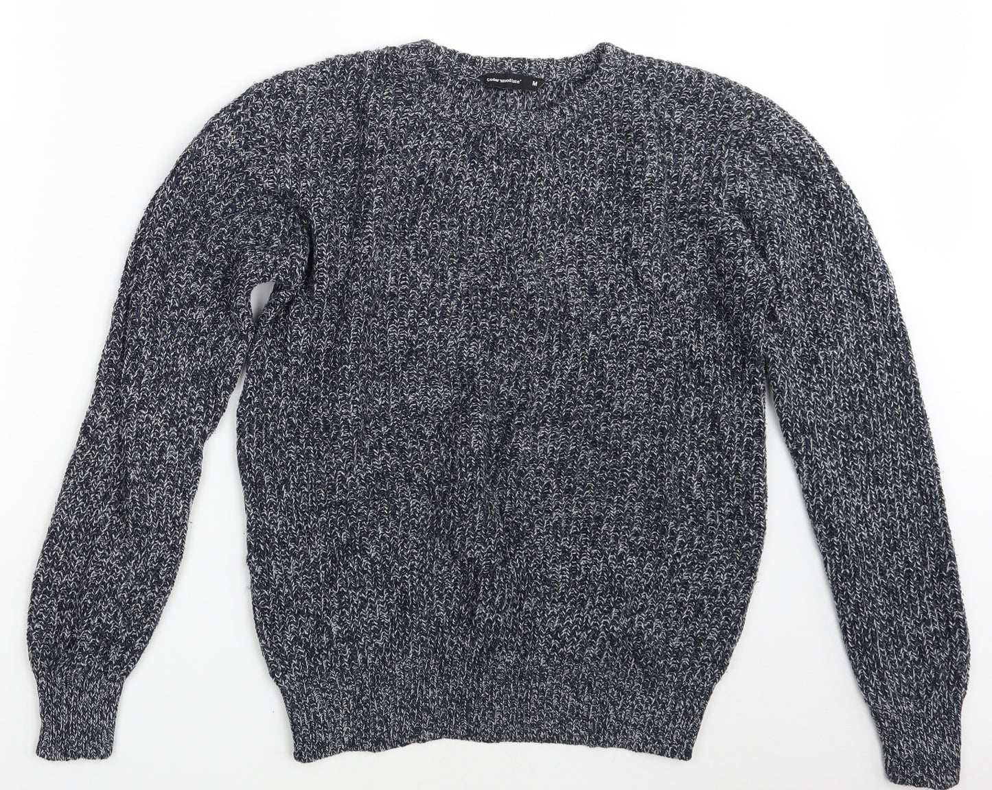 Cedar Wood State Mens Blue   Pullover Jumper Size M