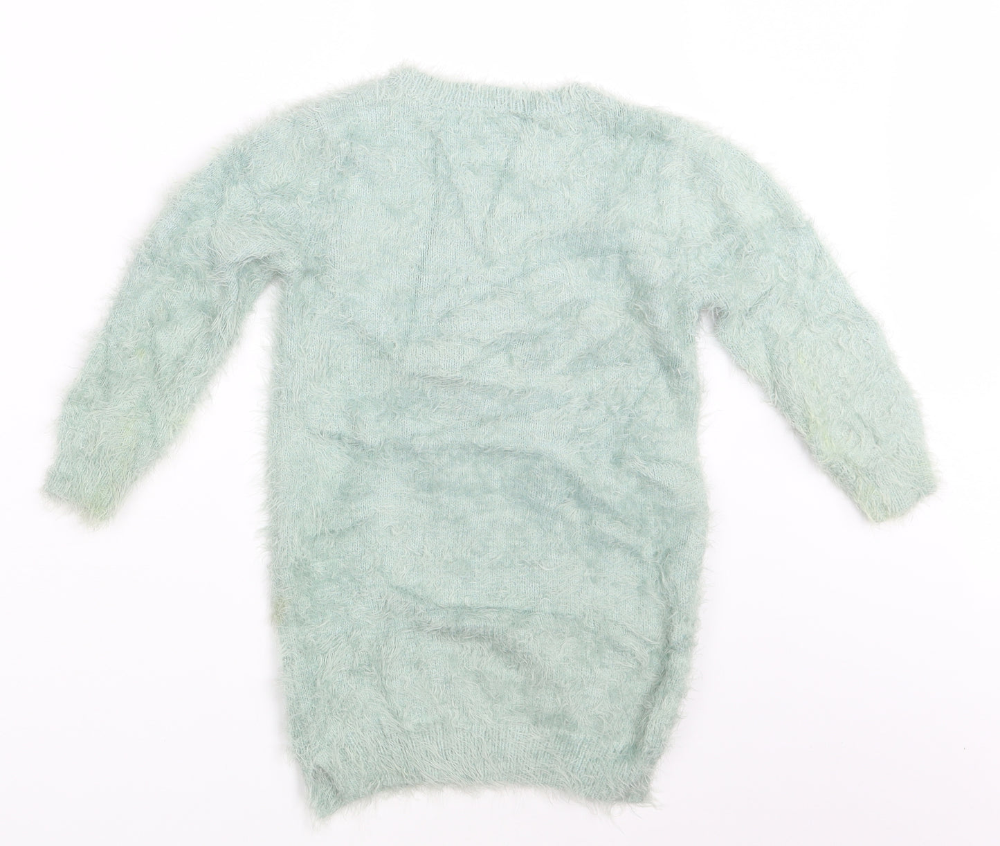 TU Girls Green   Pullover Jumper Size 8 Years