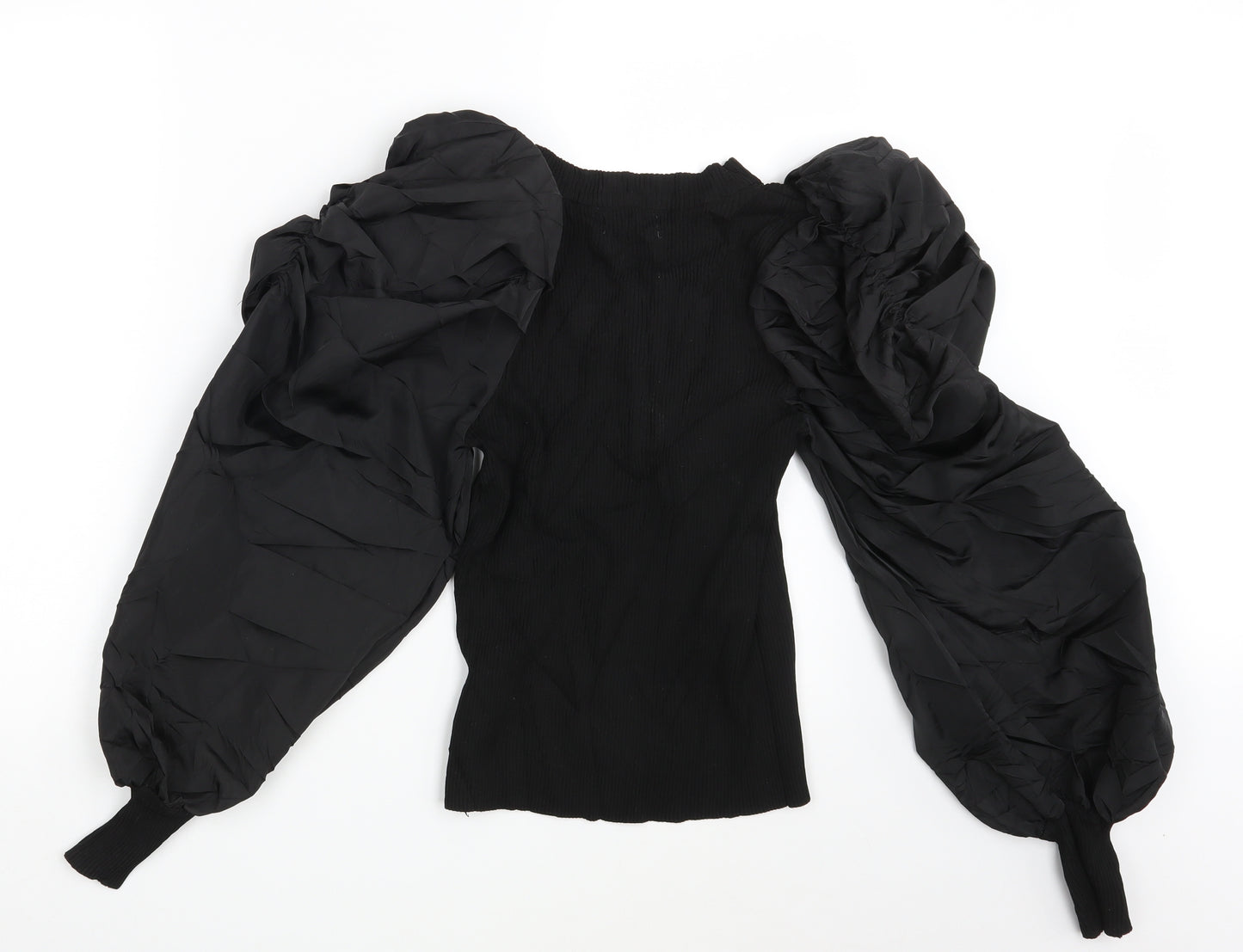 Preworn Womens Black   Pullover Jumper Size S